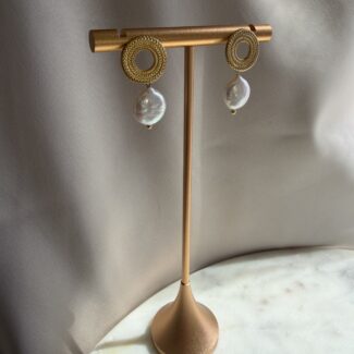 Náušnice PEARL CIRCLE